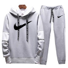 Load image into Gallery viewer, New Brand Clothing Men's Casual Sweatshirts Pullover Cotton Men tracksuit Hoodies Two Piece+Pants Sport Shirts Autumn Winter Set