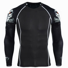 Load image into Gallery viewer, Thermal Mens Underwear   Long Sleeve Fitness Tights Men's Compression Elasticity Quick Dry Breath  Men's Thermal Underwear  4XL